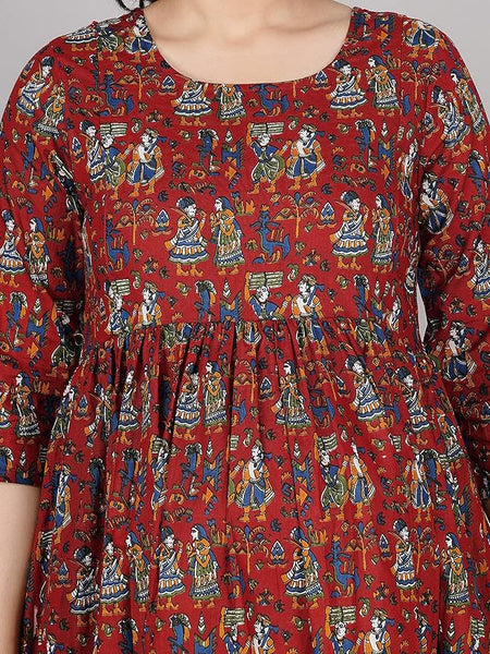 Jikonet Women's Maternity Kurti for Feeding Zippers (VJK)