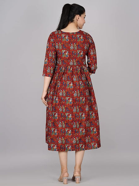 Jikonet Women's Maternity Kurti for Feeding Zippers (VJK)